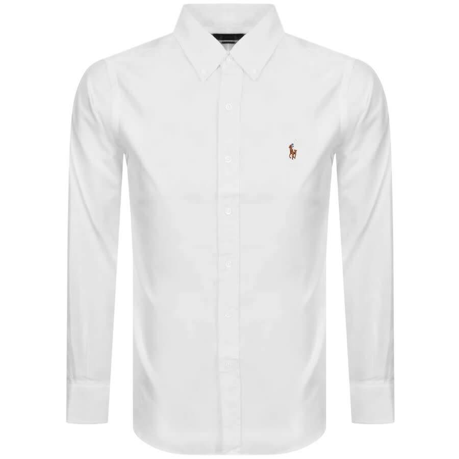 Ralph Lauren Slim Fit Oxford Shirt White | Mainline Menswear us
